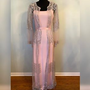 Pink Sparkly Evening Gown
